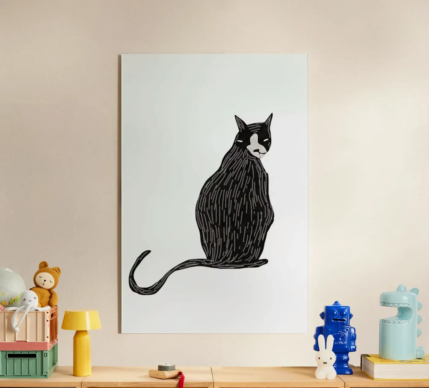 Looking at You Acryl-Glas von Amalia Restrepo