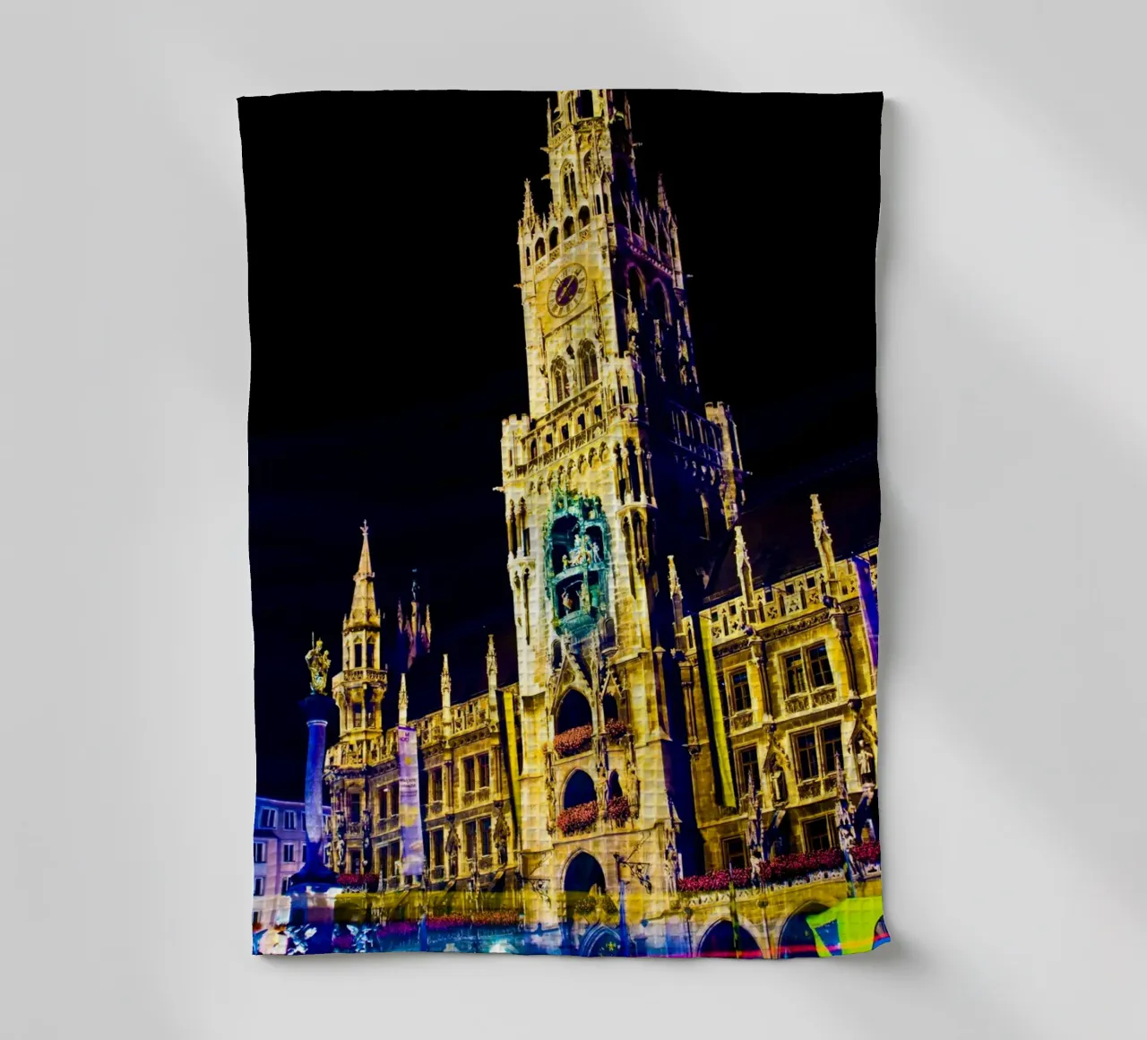 München tea towel by Flo Klein