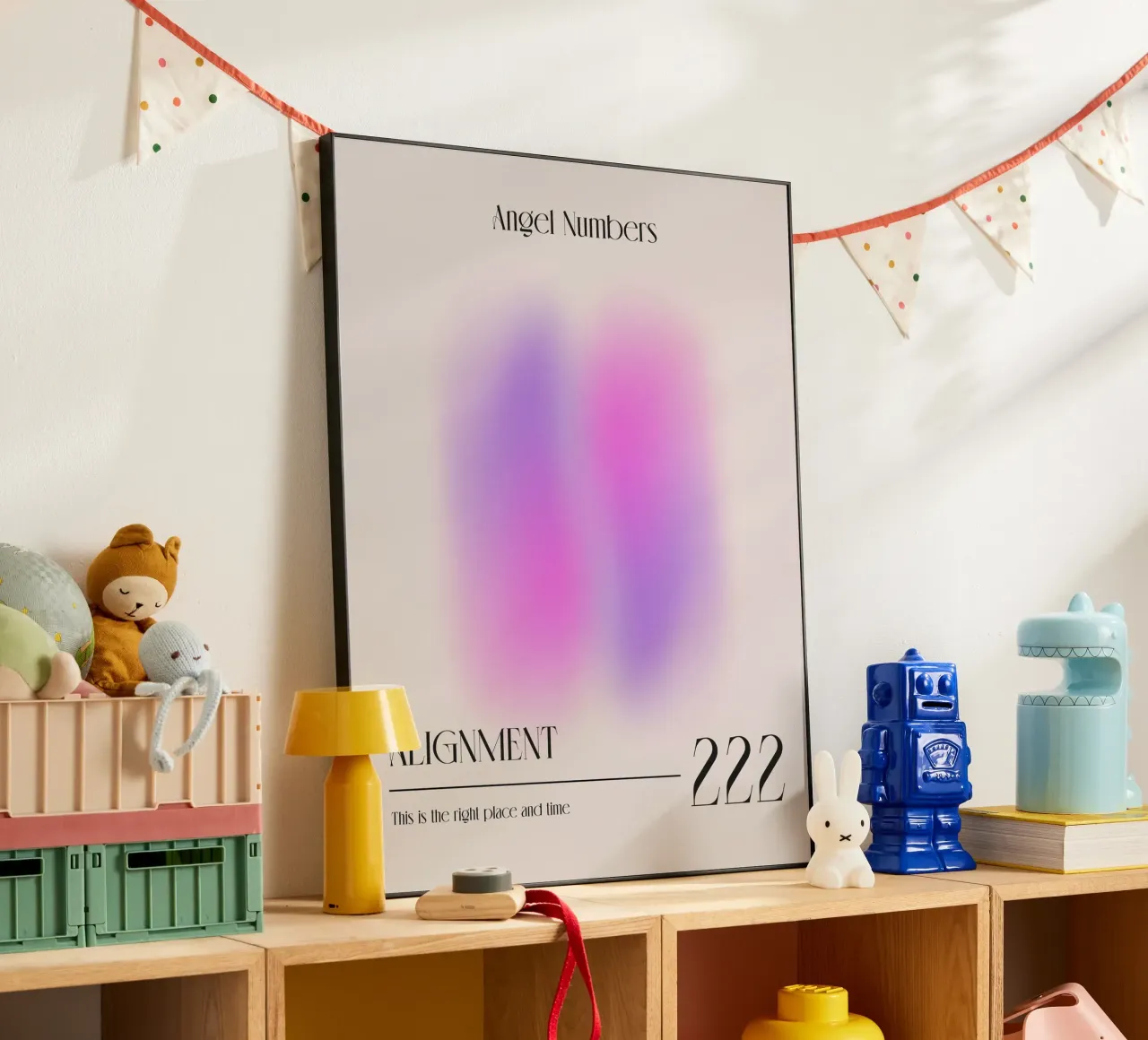 Engelen Getallen, 222, Uitlijning Spiritueel forex-plaat van Peaches Art Prints