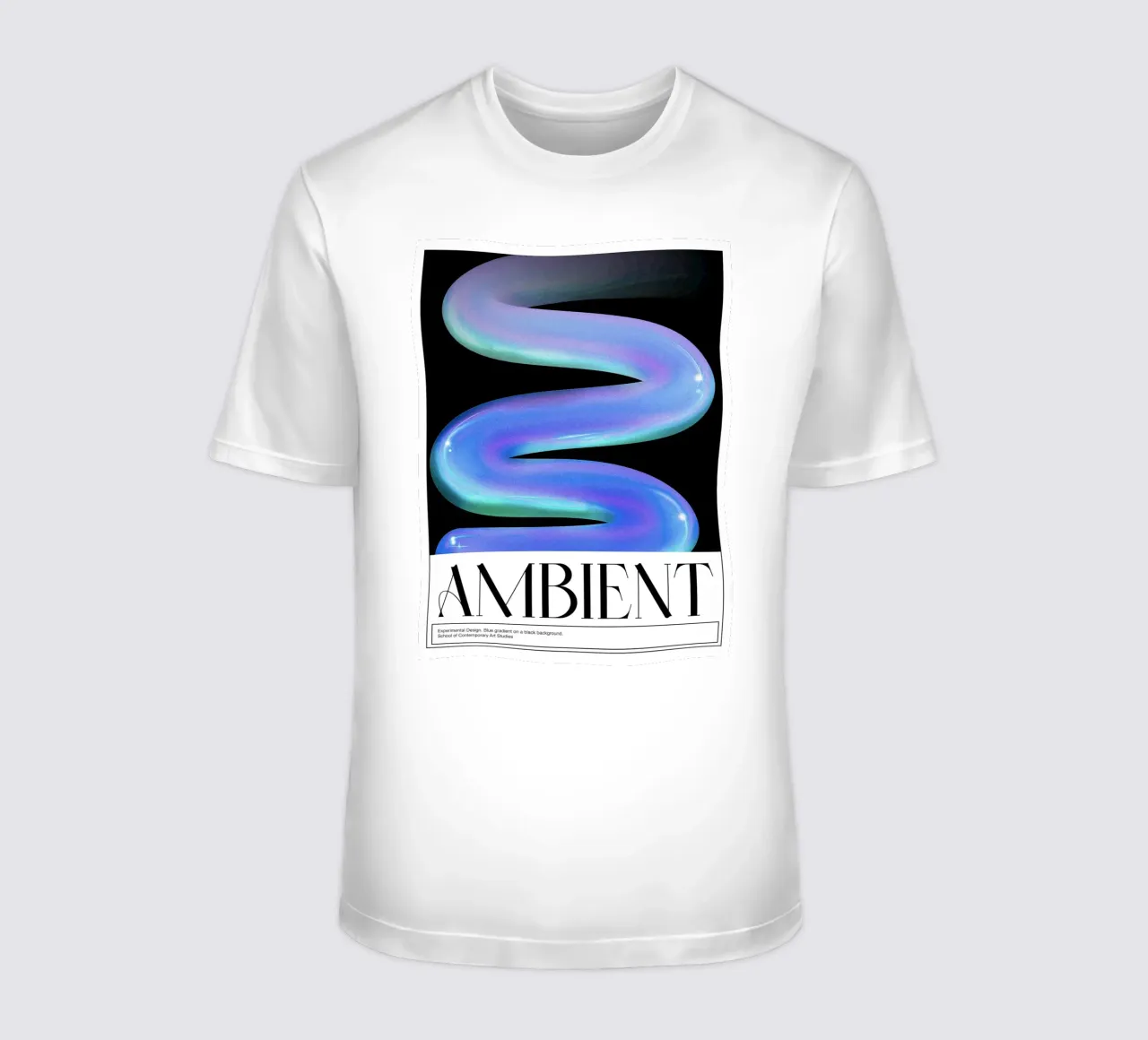 Ambientazione, 3D, Design grafico Poster retrò t-shirt da Peaches Art Prints