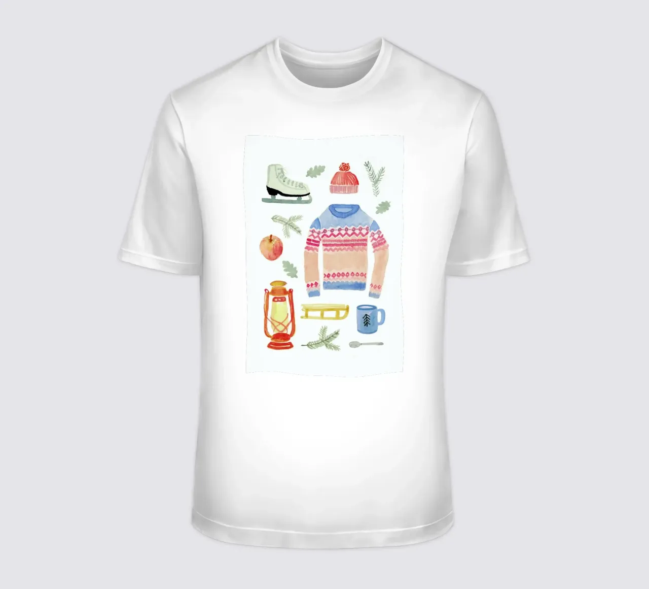 Winter t-shirt by Farina Kuklinski