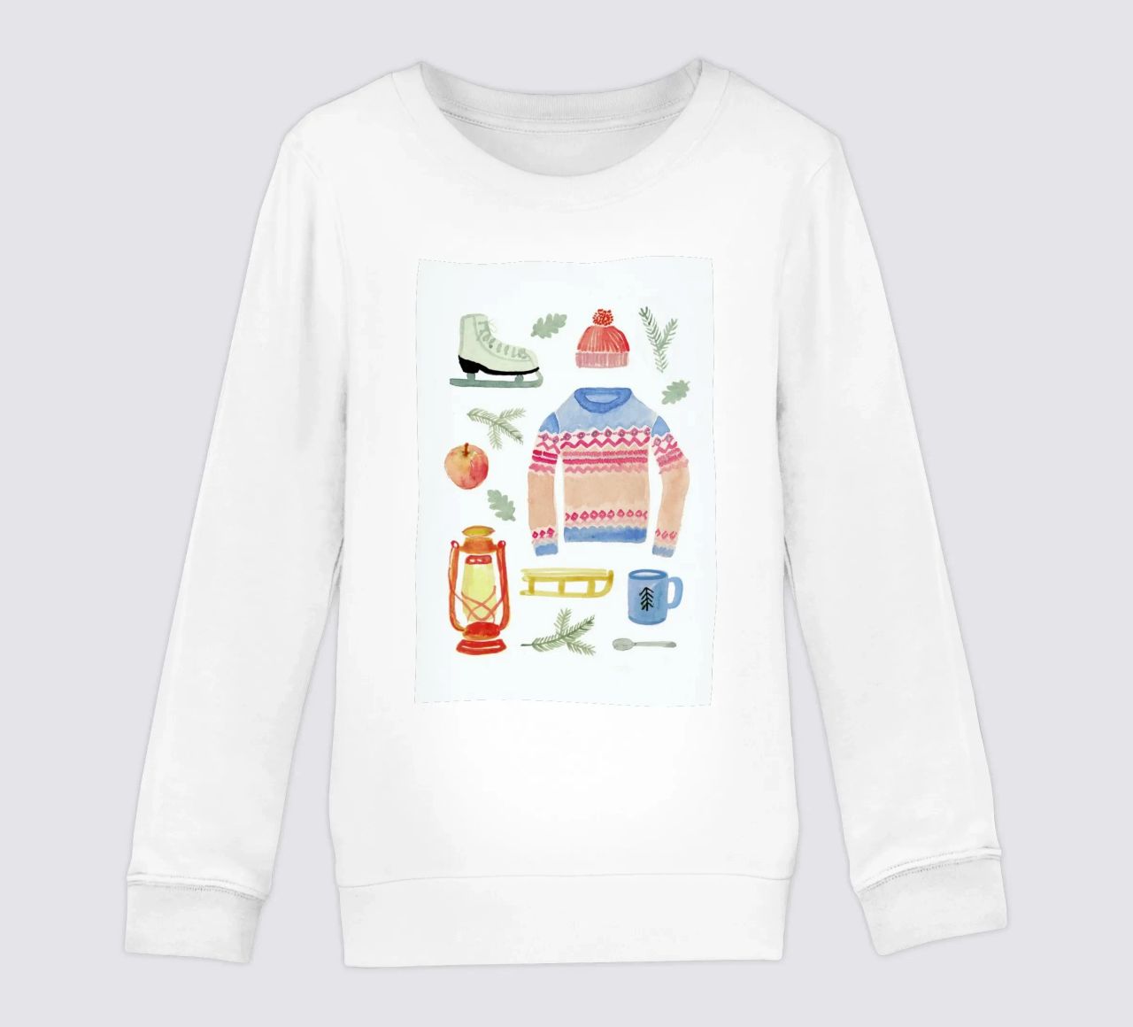 Winter kinder sweatshirt van Farina Kuklinski