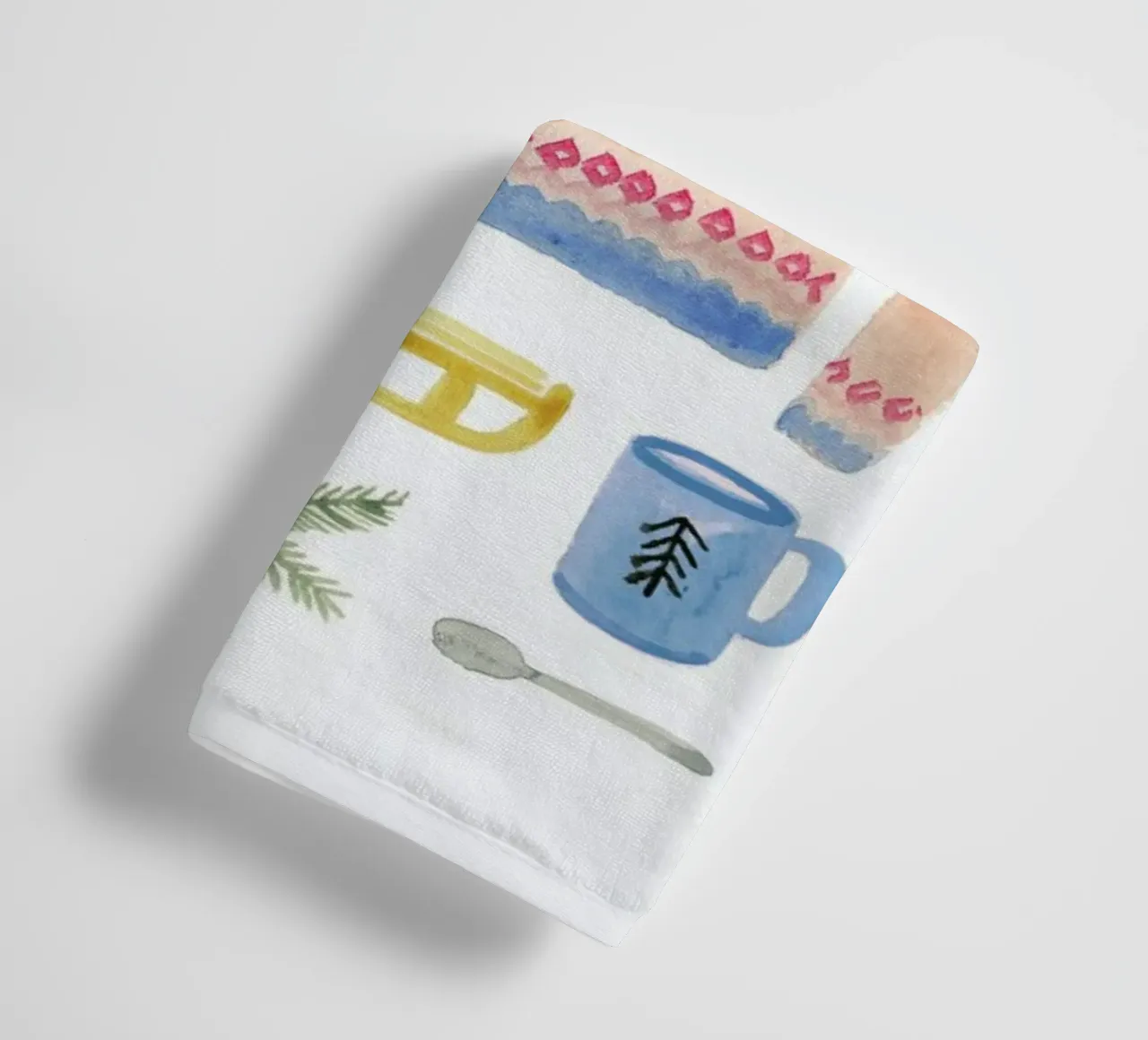Winter towel by Farina Kuklinski