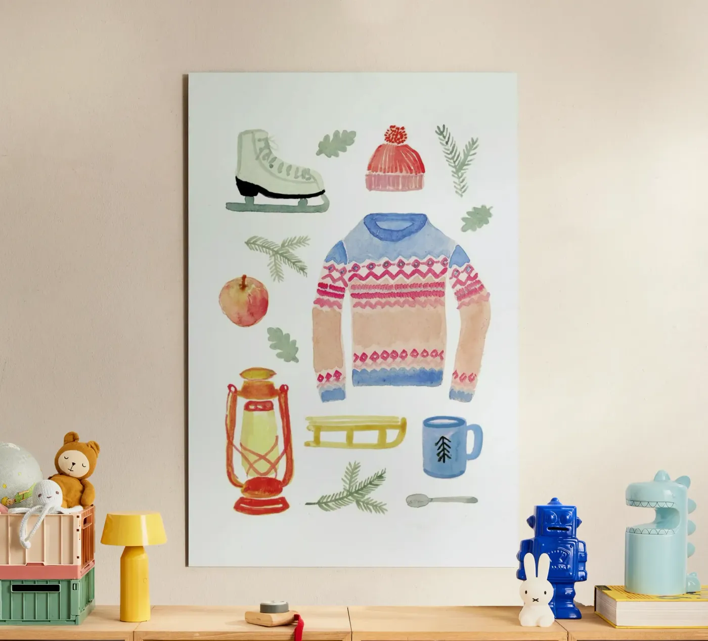 Winter forex plate by Farina Kuklinski