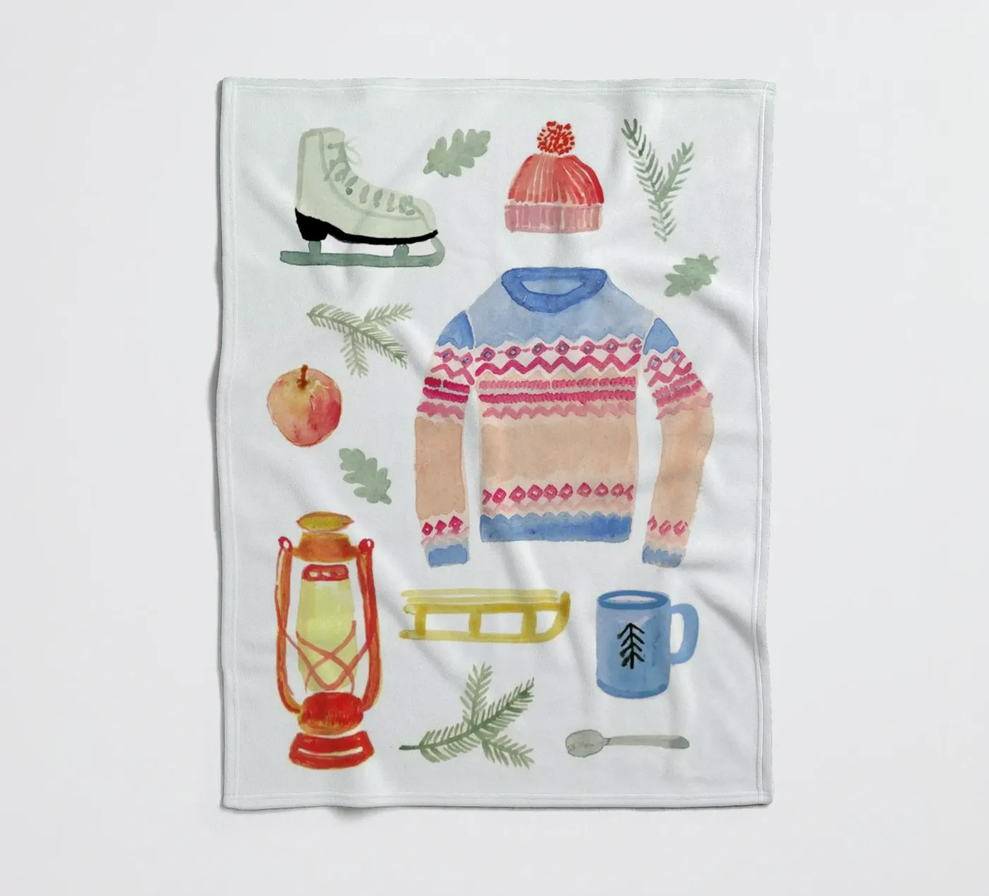 Winter fleecedeken van Farina Kuklinski