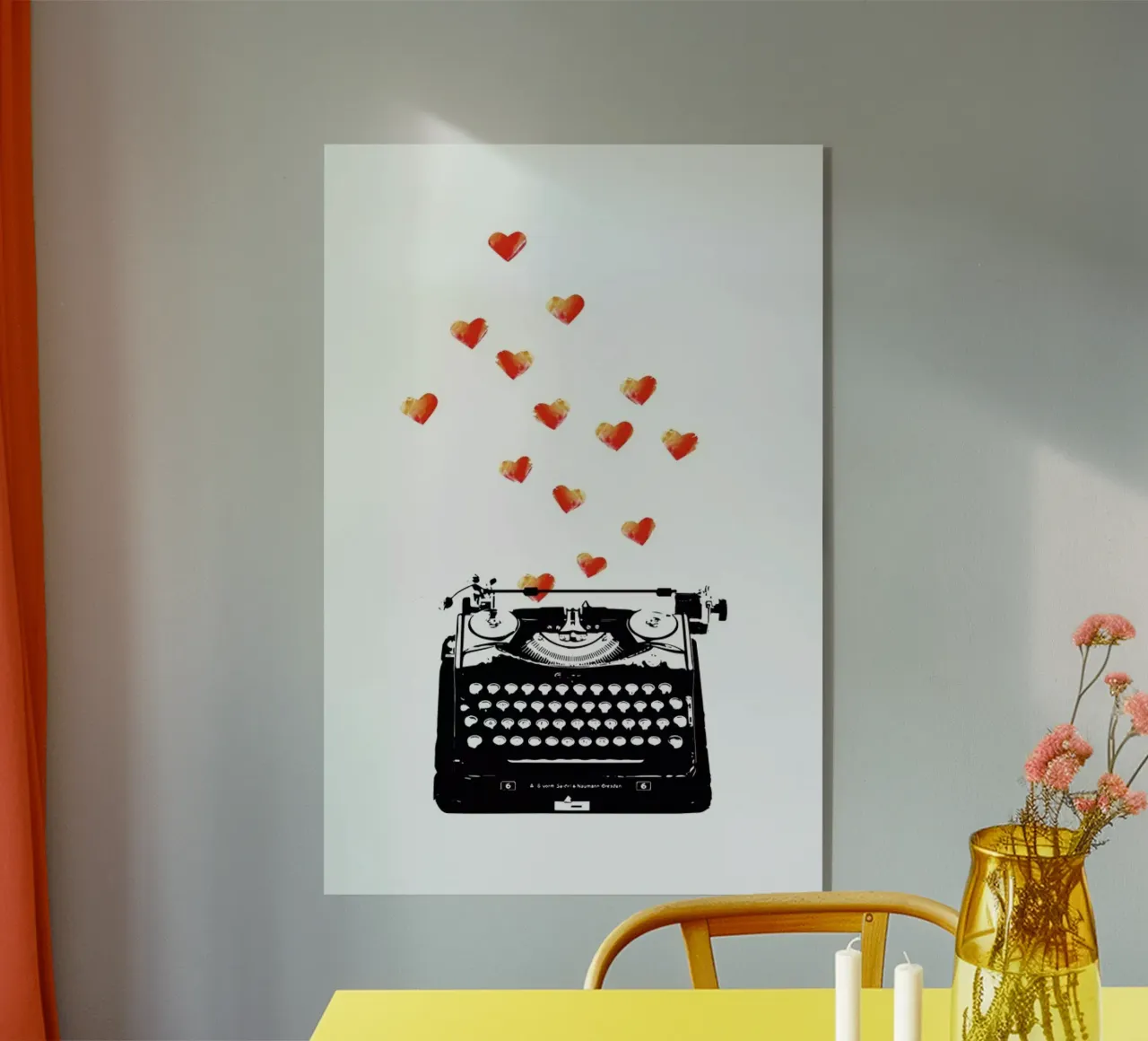 Loveletter plexiglass da Amy & Kurt