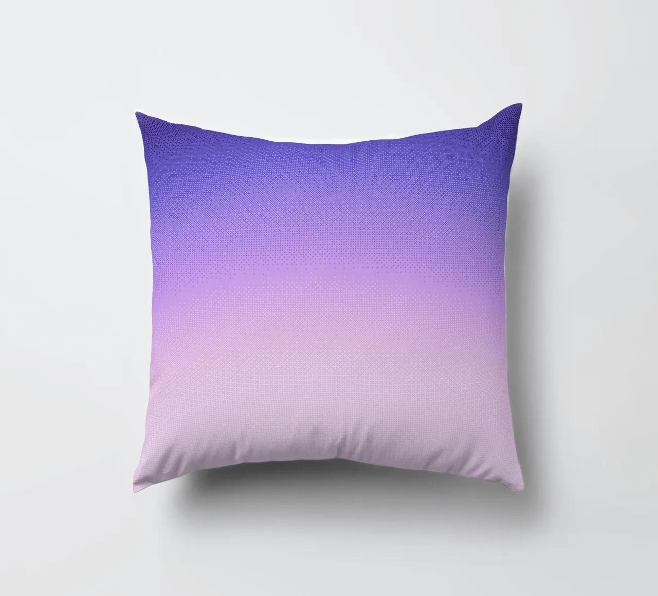 Gradiente viola astratto cuscino da Peaches Art Prints