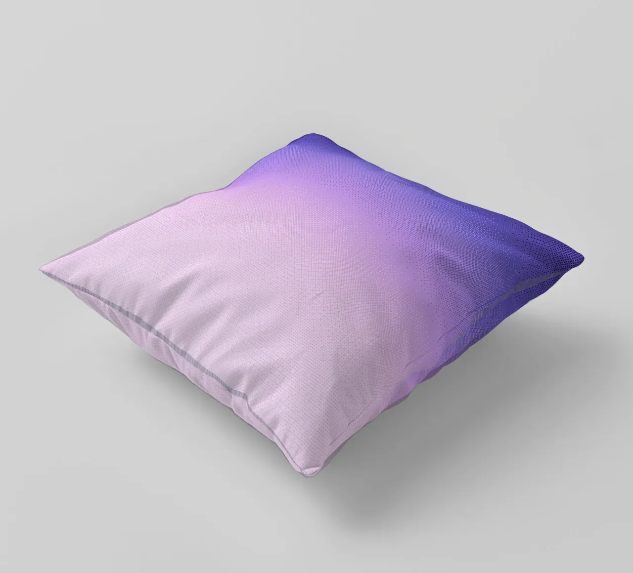 Gradiente viola astratto cuscino da Peaches Art Prints