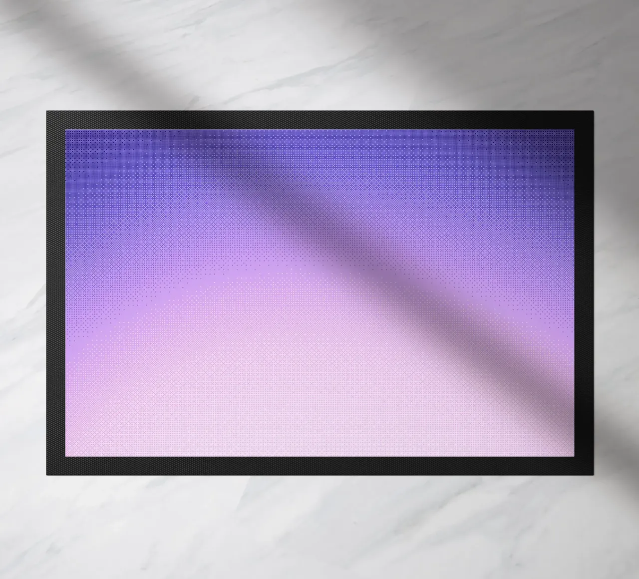 Gradiente viola astratto zerbino da Peaches Art Prints