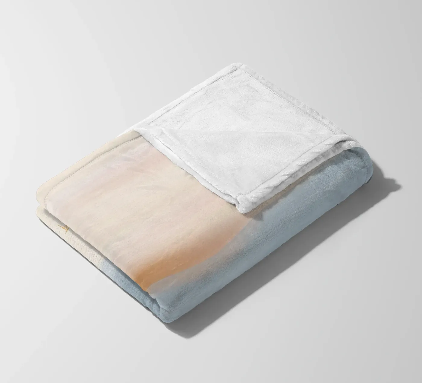 Empty Beach fleece blanket by Menina Lisboa