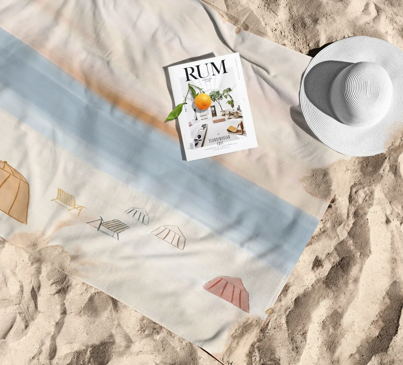 Empty Beach telo mare da Menina Lisboa