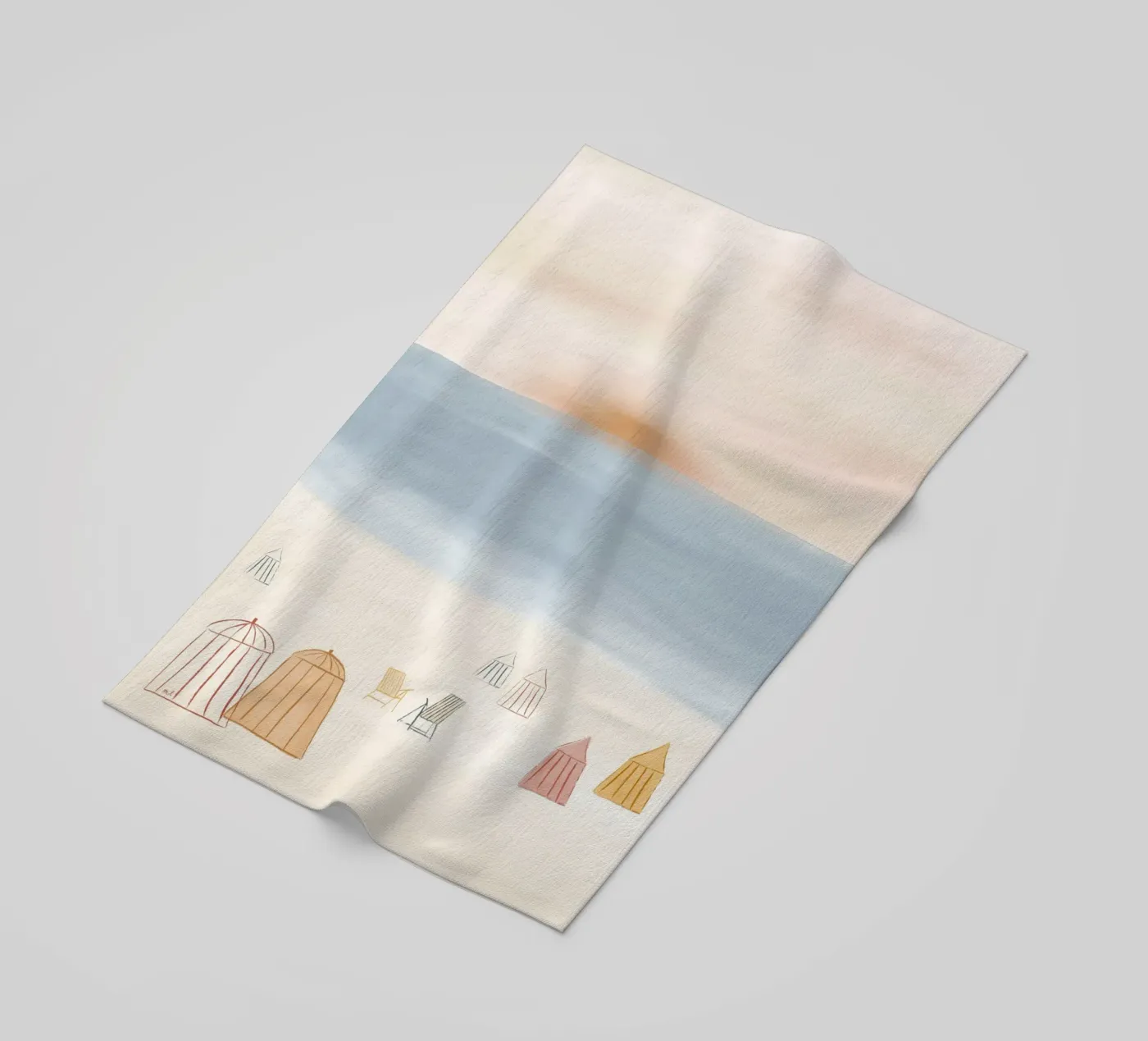 Empty Beach telo mare da Menina Lisboa