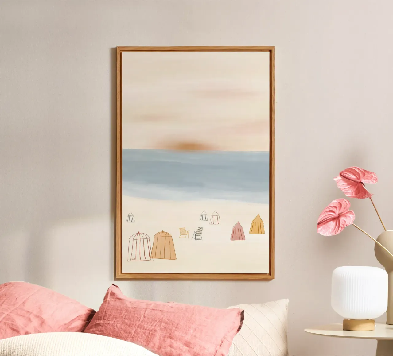 Empty Beach forex plate by Menina Lisboa