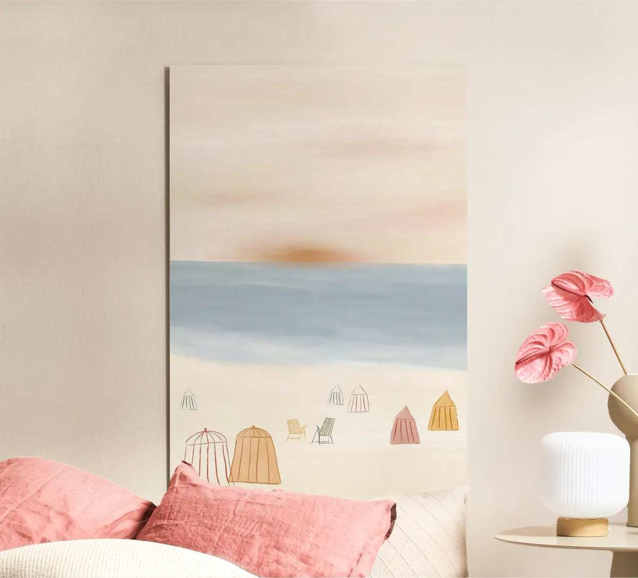 Empty Beach forex plate by Menina Lisboa