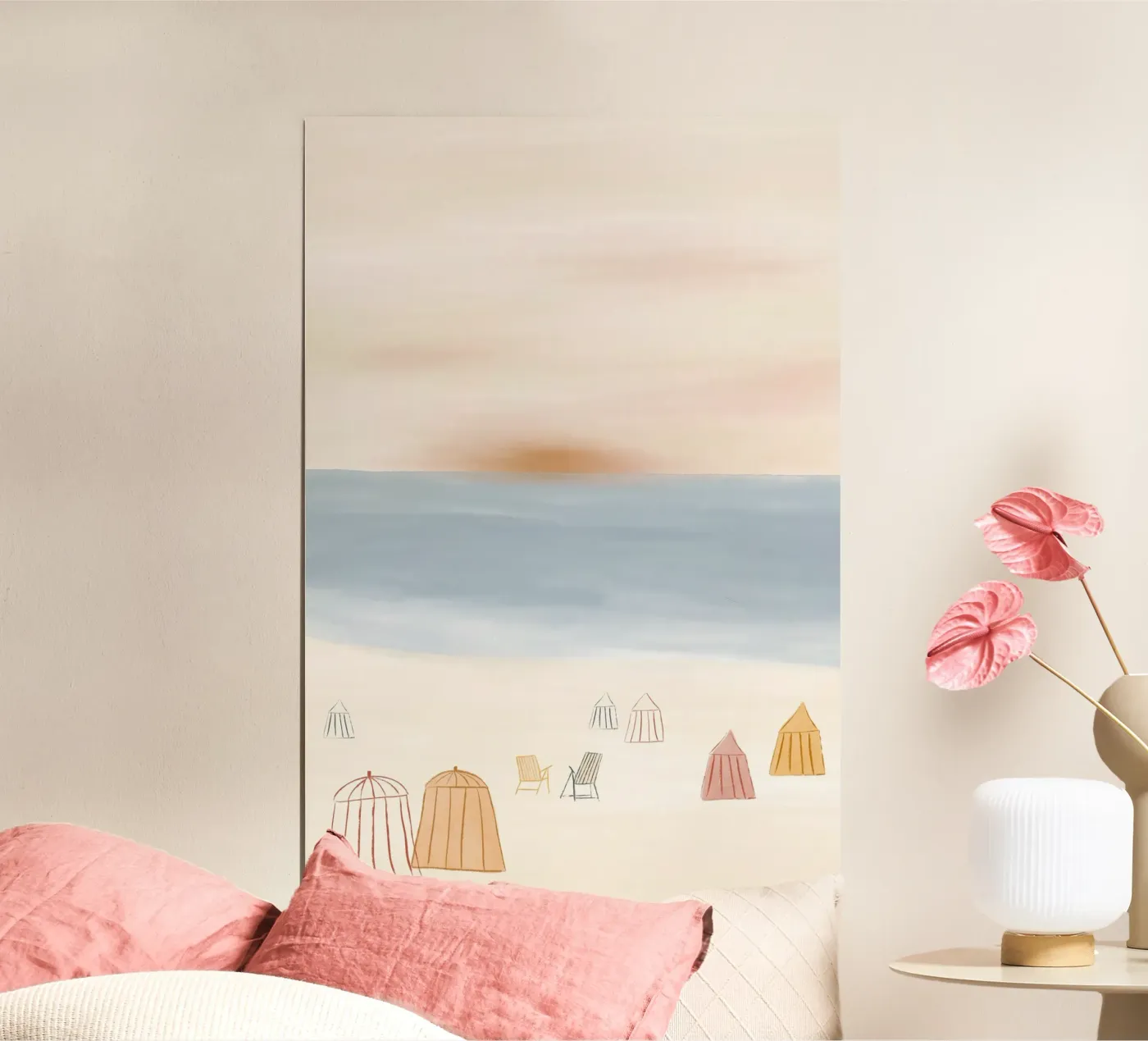 Empty Beach poster da Menina Lisboa