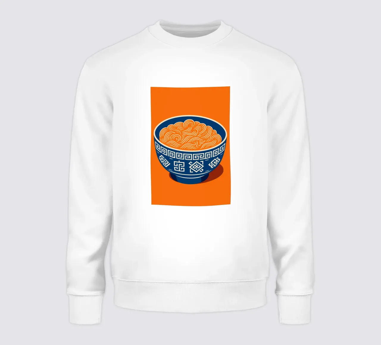 Ramen Art - Zuppa di noodle giapponese in stile pop art felpa da Studio Mooodz