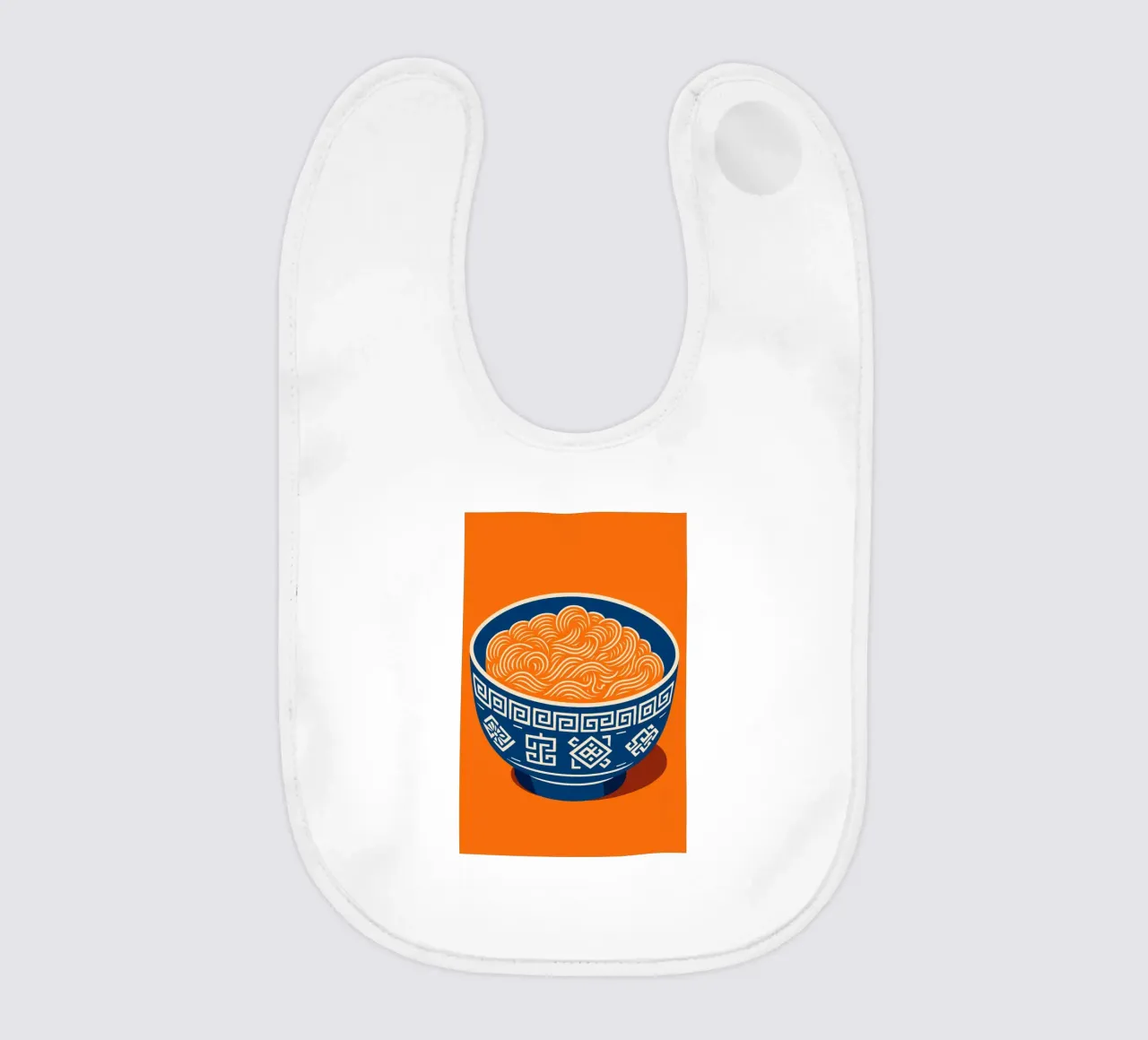 Ramen Art - Zuppa di noodle giapponese in stile pop art bavaglino da Studio Mooodz