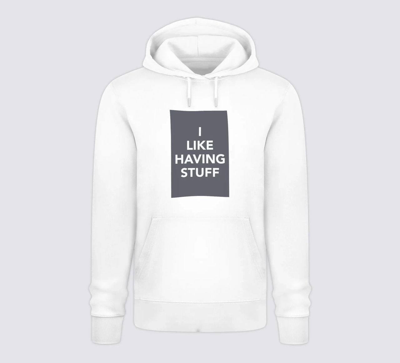 The I Like Having Stuff Poster felpa con cappuccio da And I Love You She Said
