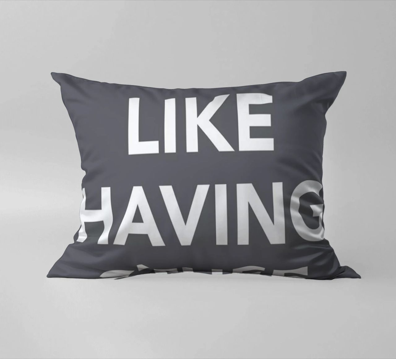 The I Like Having Stuff Poster cuscino da And I Love You She Said