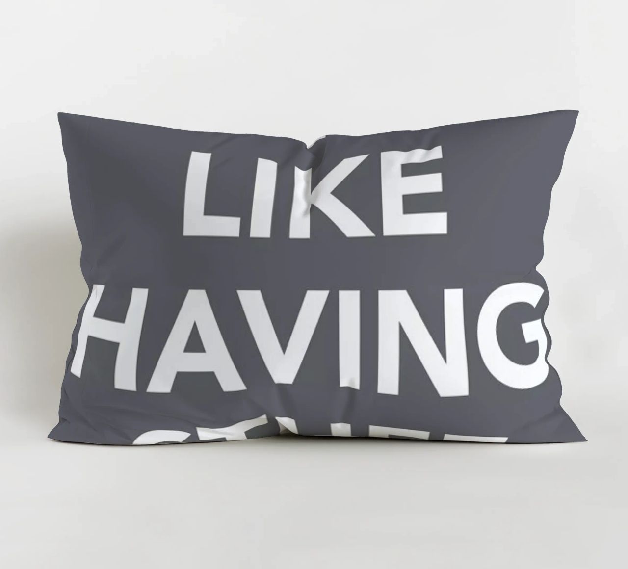 The I Like Having Stuff Poster cuscino da And I Love You She Said