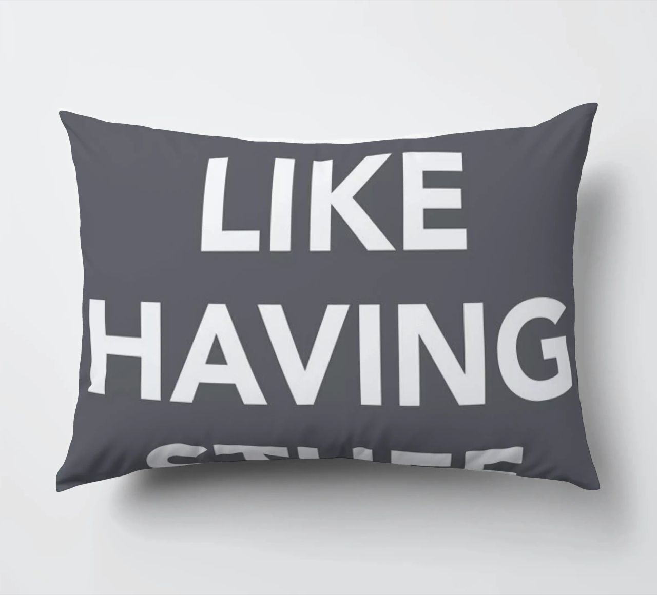The I Like Having Stuff Poster cuscino da And I Love You She Said