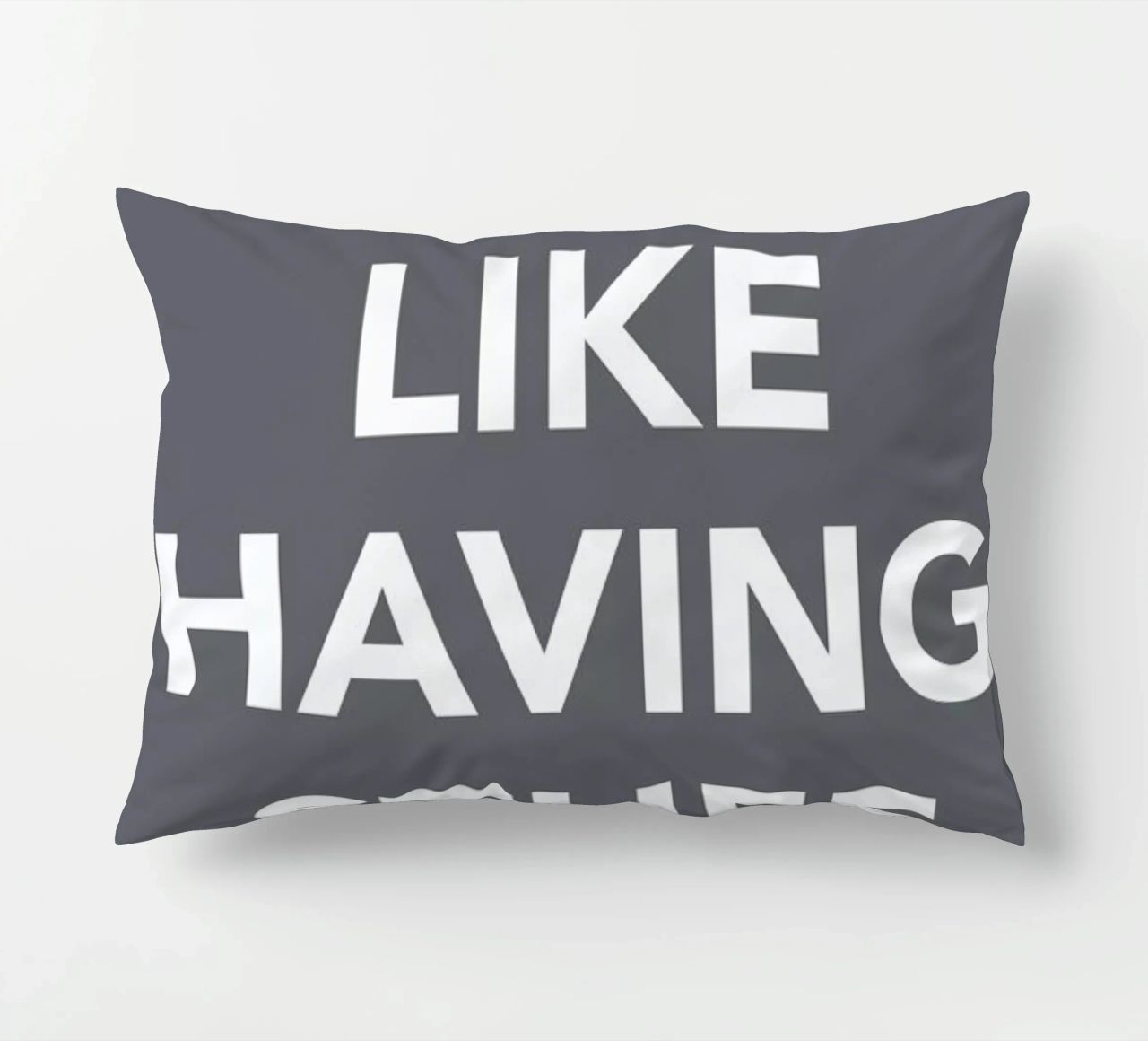 The I Like Having Stuff Poster cuscino da And I Love You She Said
