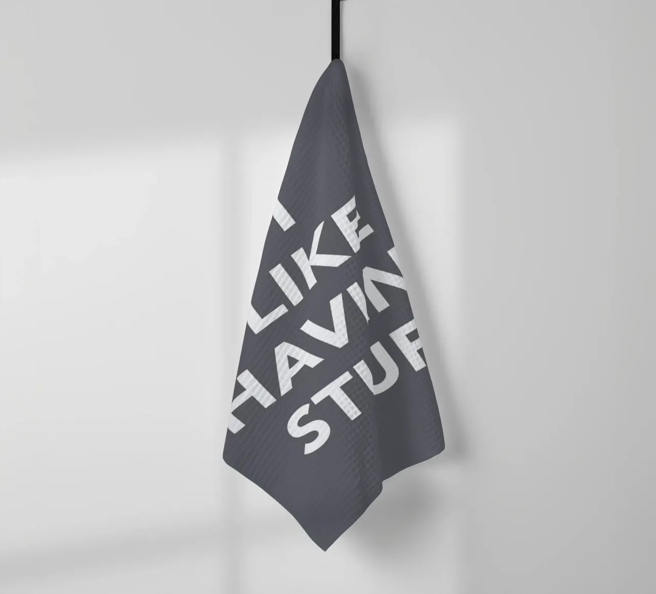 The I Like Having Stuff Poster canovaccio da cucina da And I Love You She Said