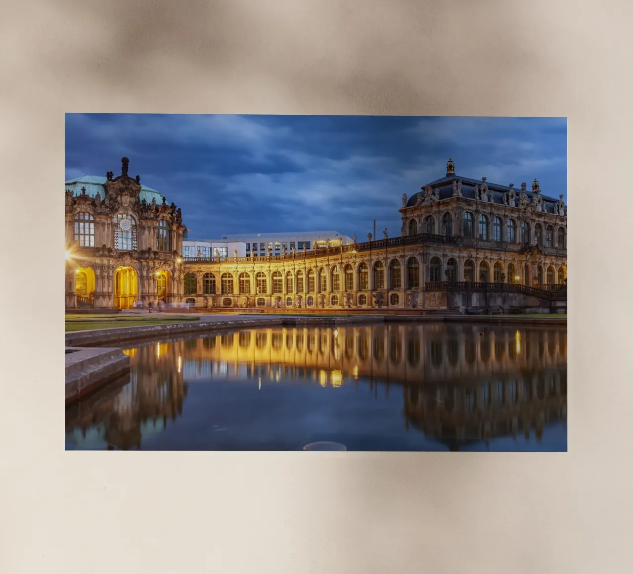 Dresdener Zwinger pellicola backlit da Reisefotografie - Bilder aus aller Welt
