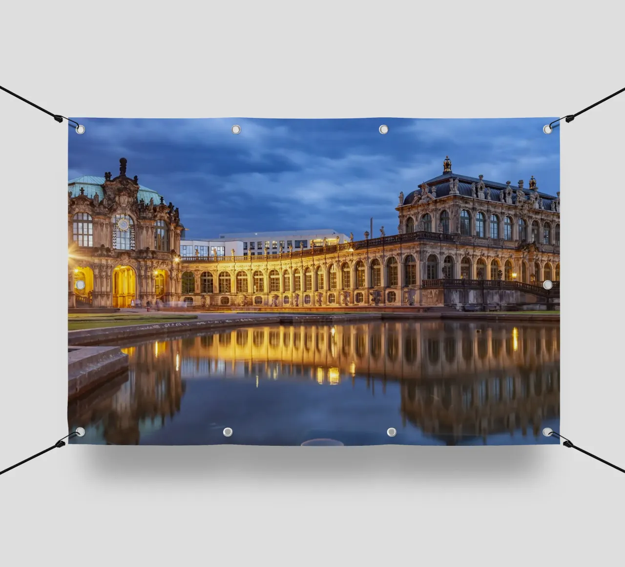 Dresdener Zwinger telo in pvc da Reisefotografie - Bilder aus aller Welt