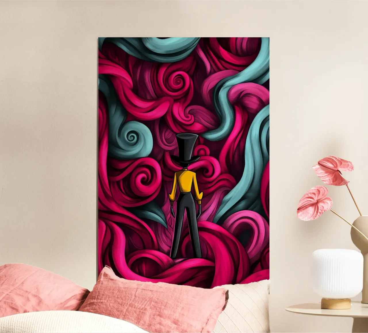 The path through the swirling chaos hahnemühle by melipo-art
