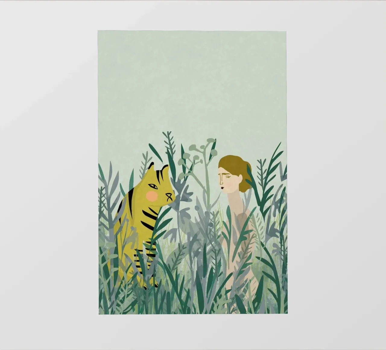 Look for Your Tiger pellicola backlit da Amalia Restrepo
