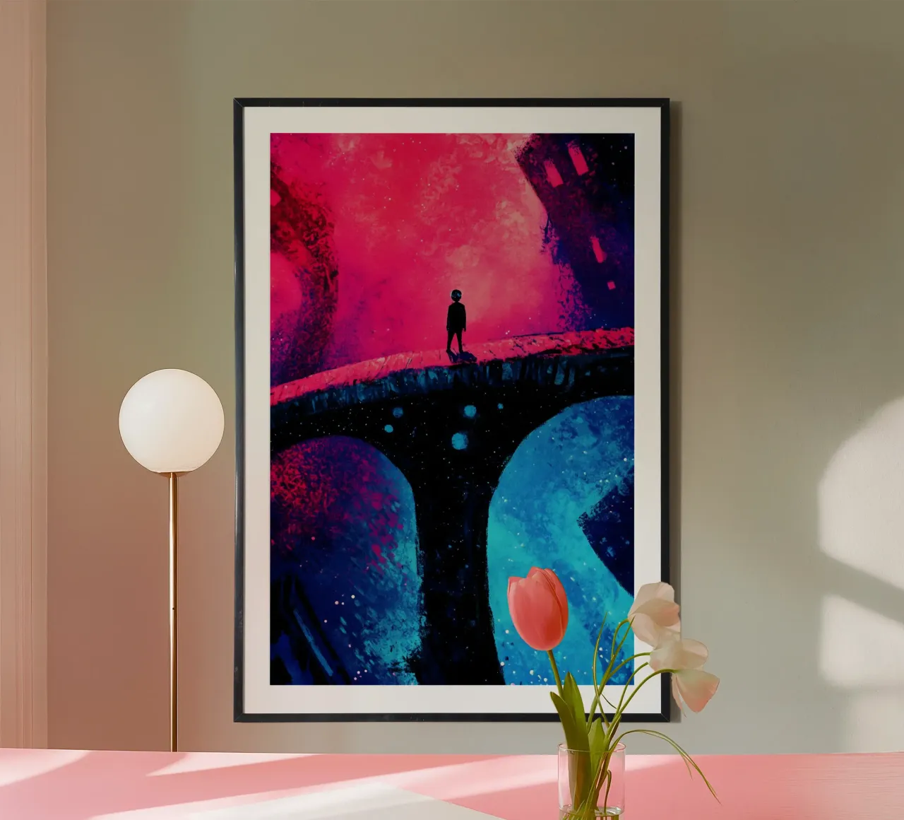 Viandante tra i mondi poster da melipo-art