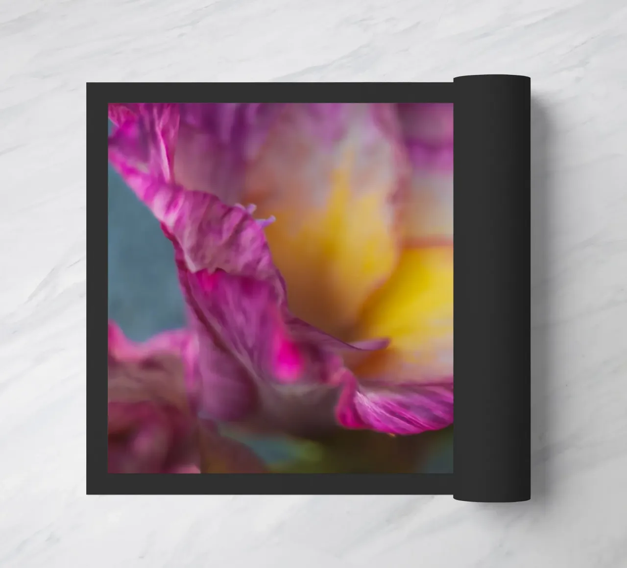 Flower doormat by Flo Klein