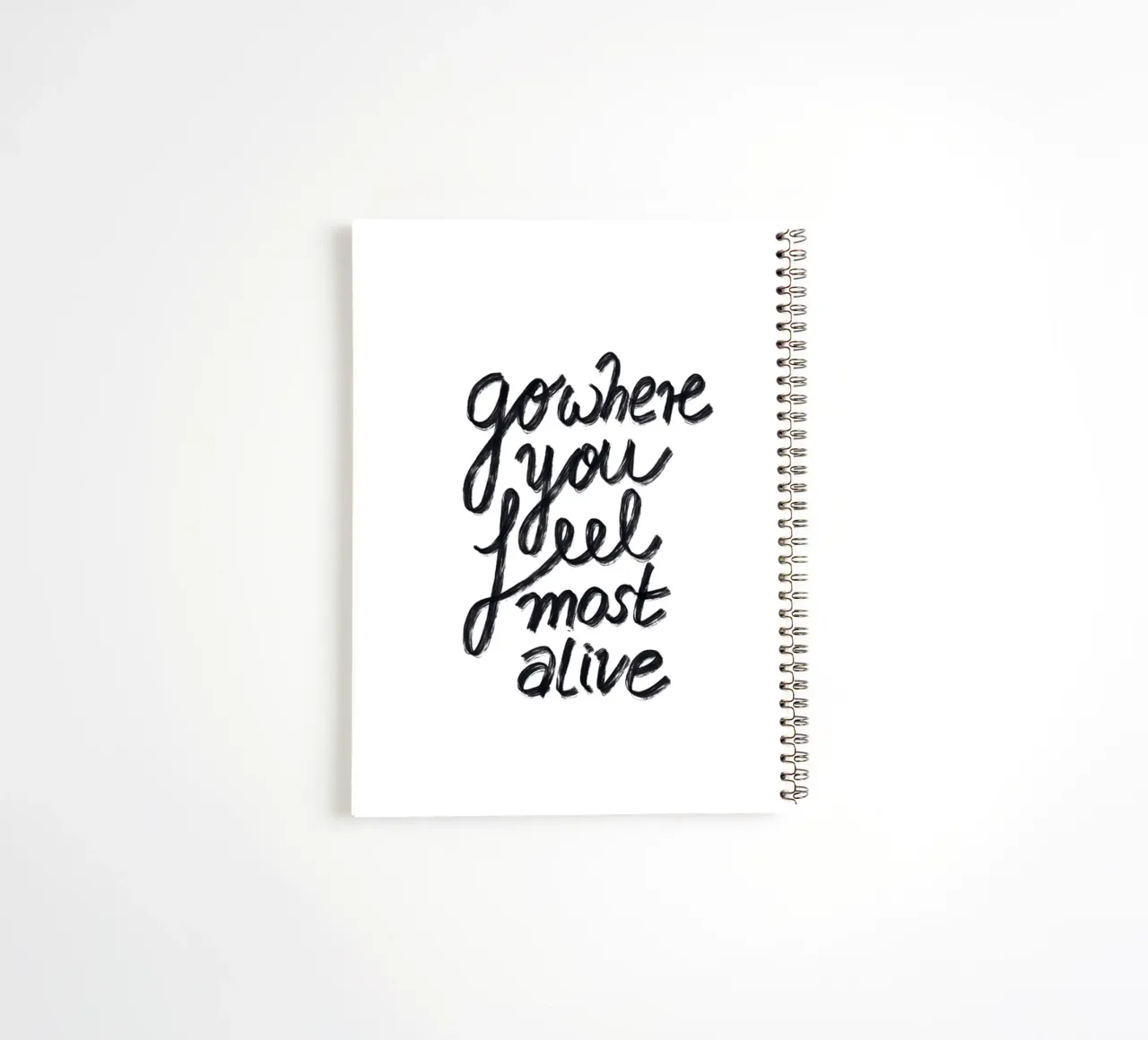Go where you feel most alive diario ad anelli da Claudiabrueggen