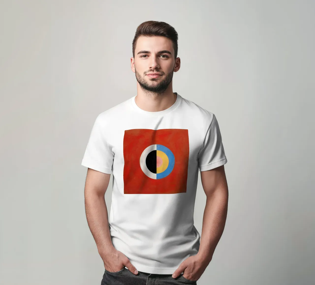 Hilma Af Klint - The Swan No 17 t-shirt by apoloprints
