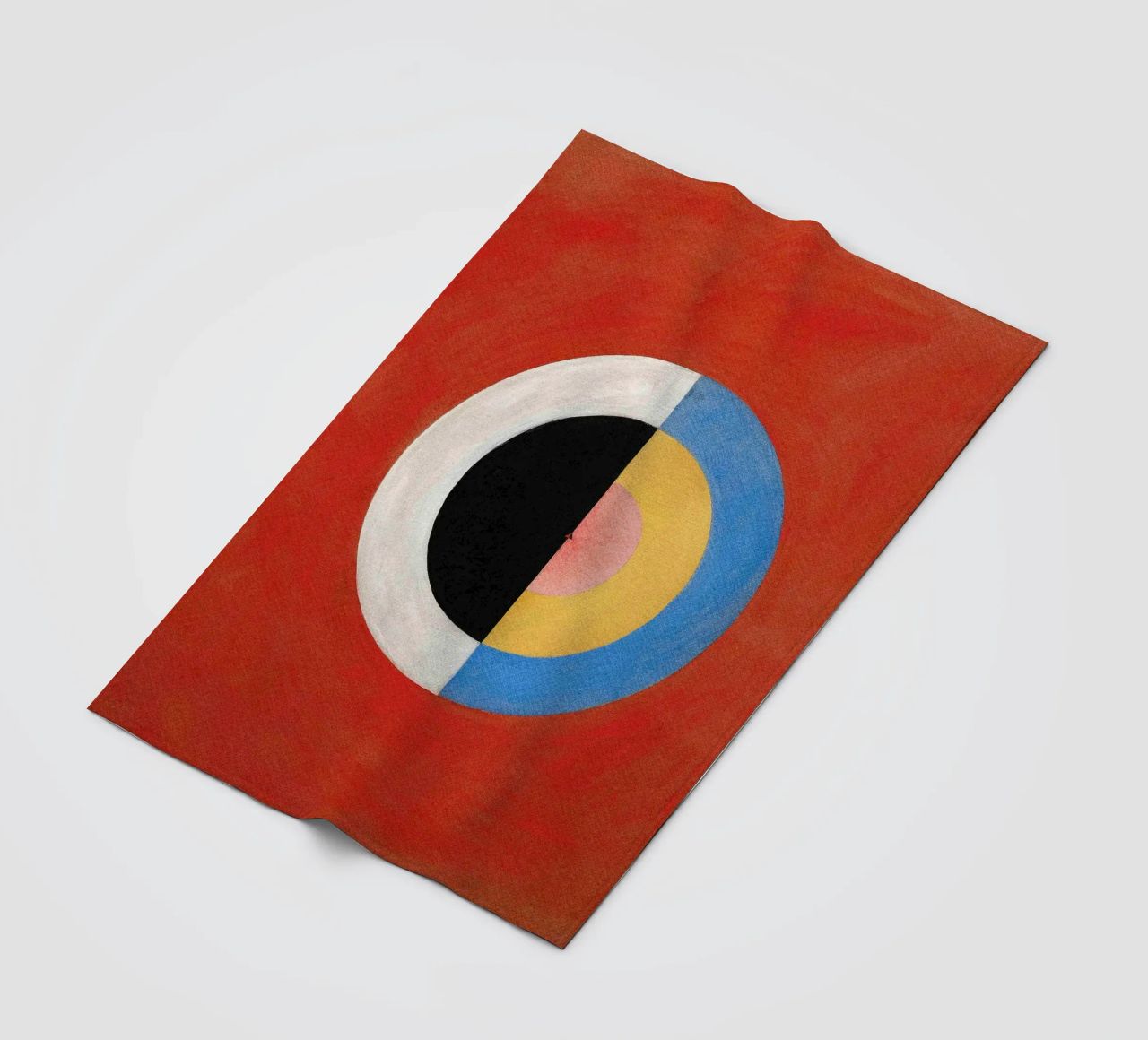 Hilma Af Klint - The Swan No 17 coperta in pile da apoloprints