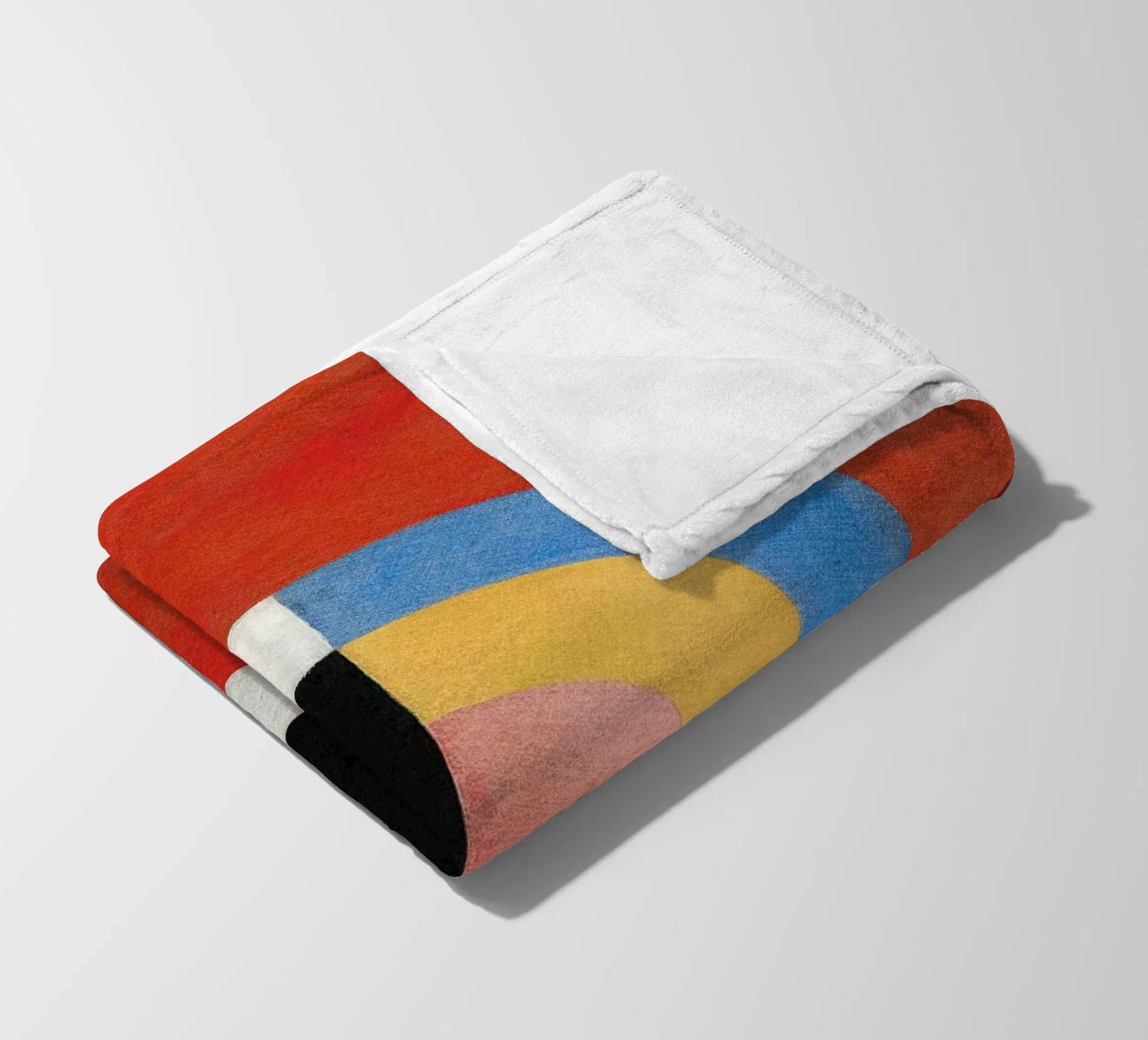 Hilma Af Klint - The Swan No 17 coperta in pile da apoloprints