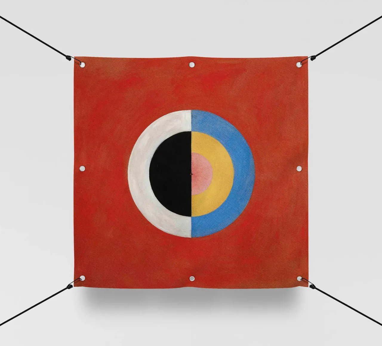 Hilma Af Klint - The Swan No 17 telo in pvc da apoloprints