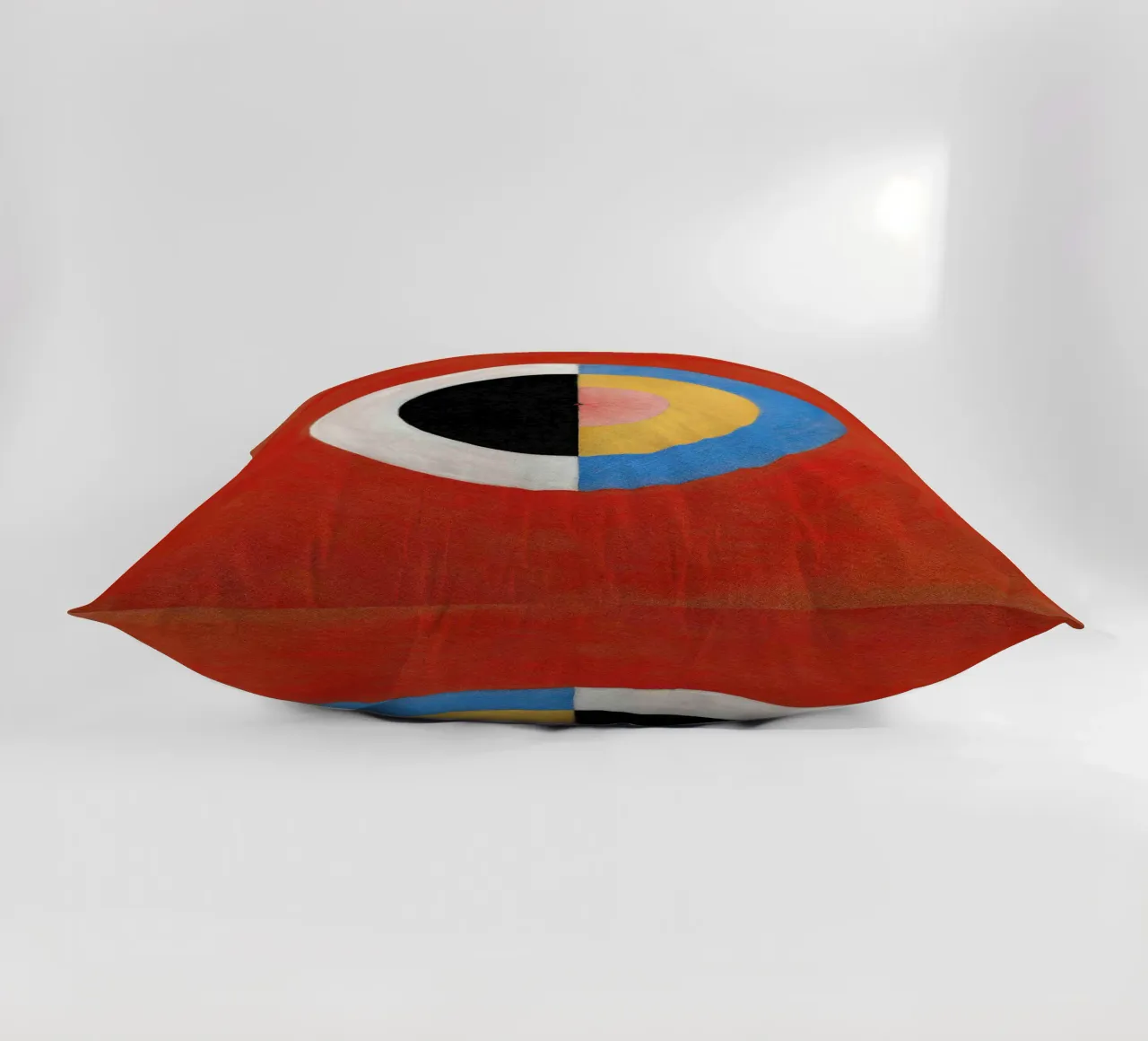 Hilma Af Klint - The Swan No 17 decorative cushion by apoloprints