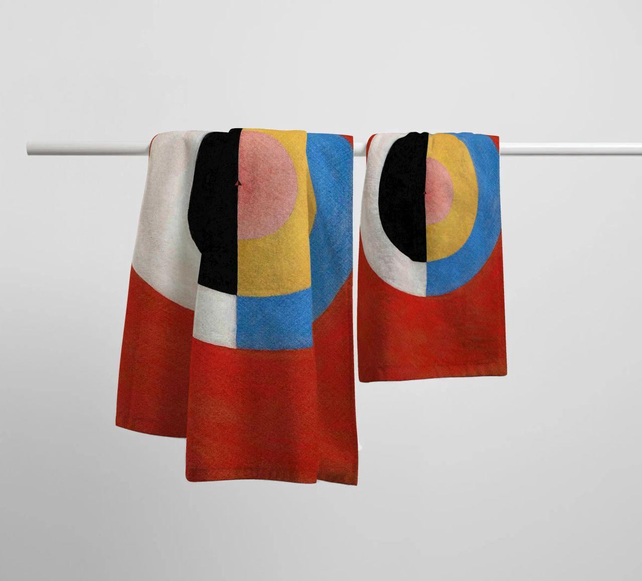 Hilma Af Klint - The Swan No 17 asciugamano da bagno da apoloprints