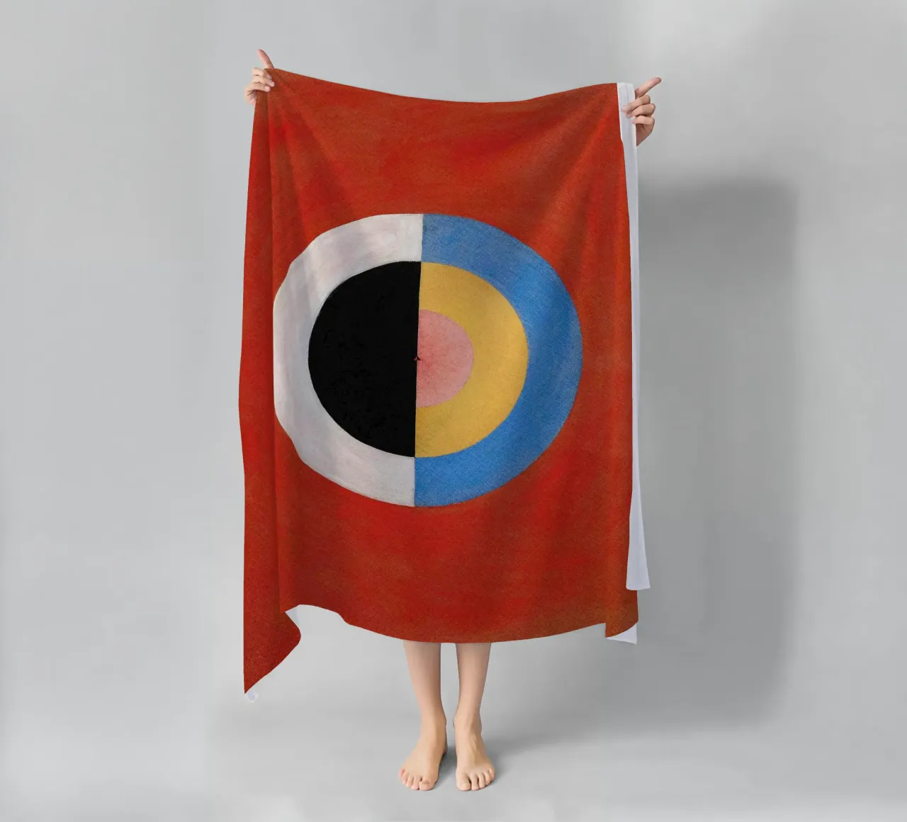 Hilma Af Klint - The Swan No 17 toalla de playa de apoloprints