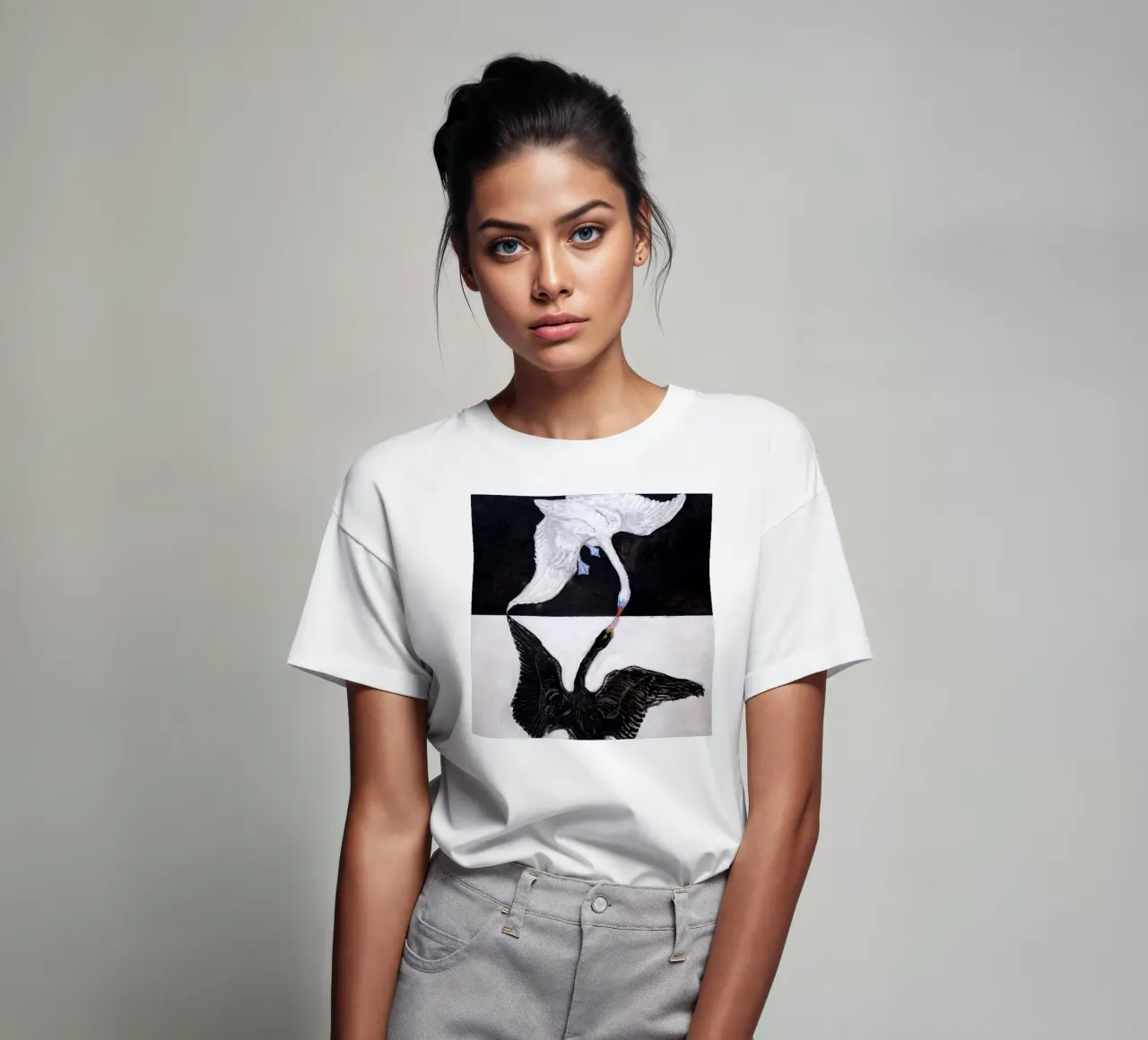 Hilma Af Klint - The Swan No 1 t-shirt da apoloprints