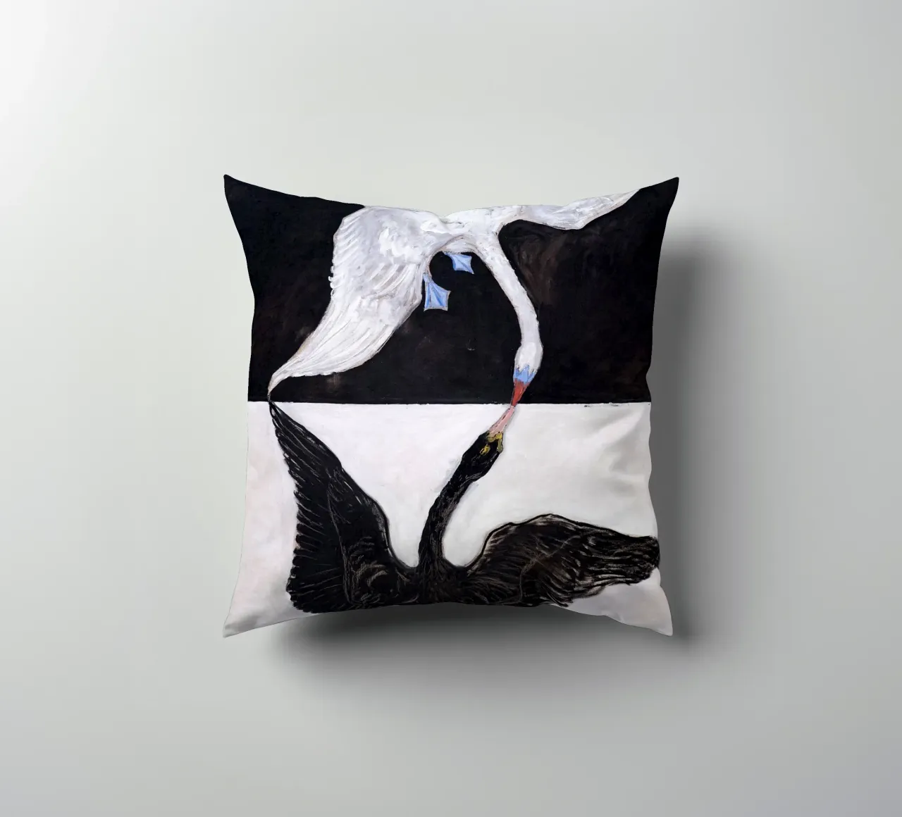 Hilma Af Klint - The Swan No 1 cuscino da apoloprints