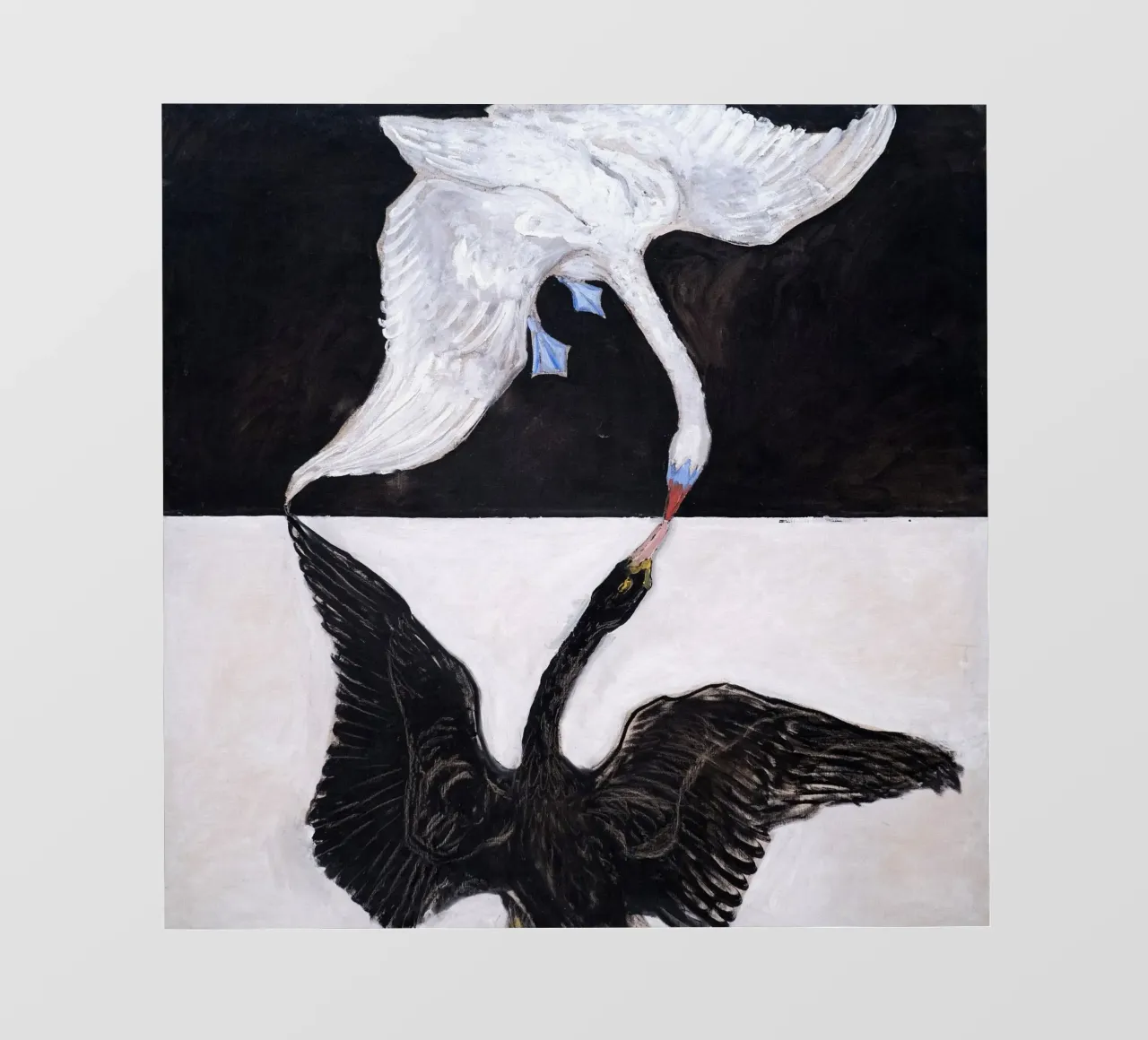 Hilma Af Klint - The Swan No 1 pellicola backlit da apoloprints