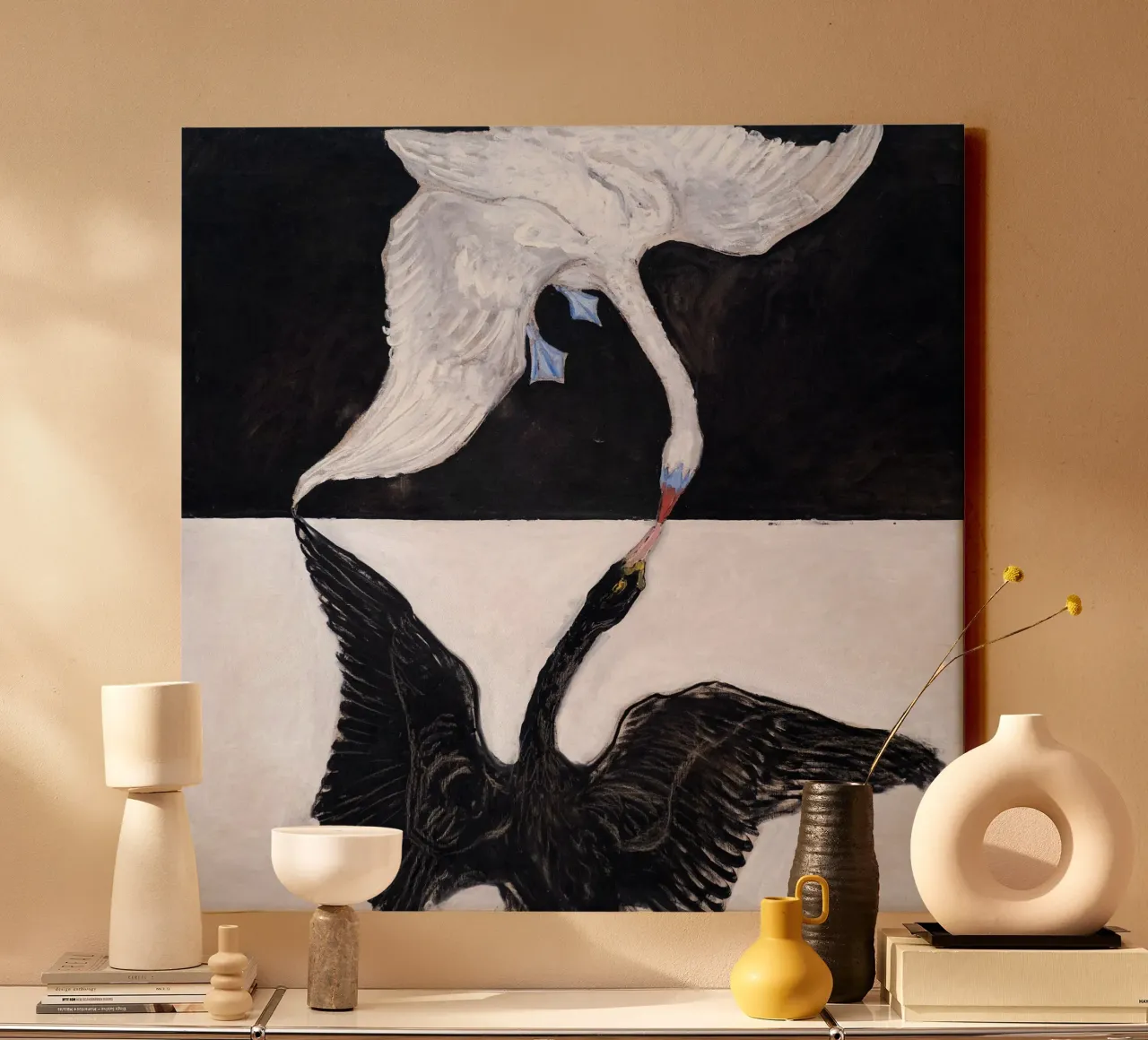Hilma Af Klint - The Swan No 1 tela da apoloprints