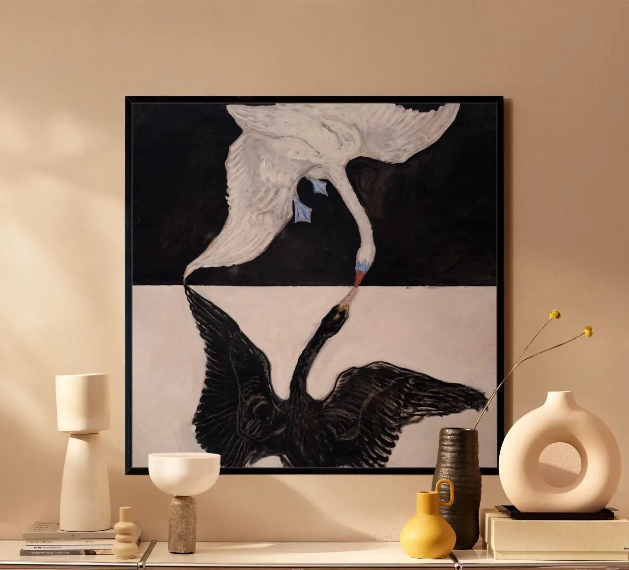 Hilma Af Klint - The Swan No 1 carta hahnemühle da apoloprints