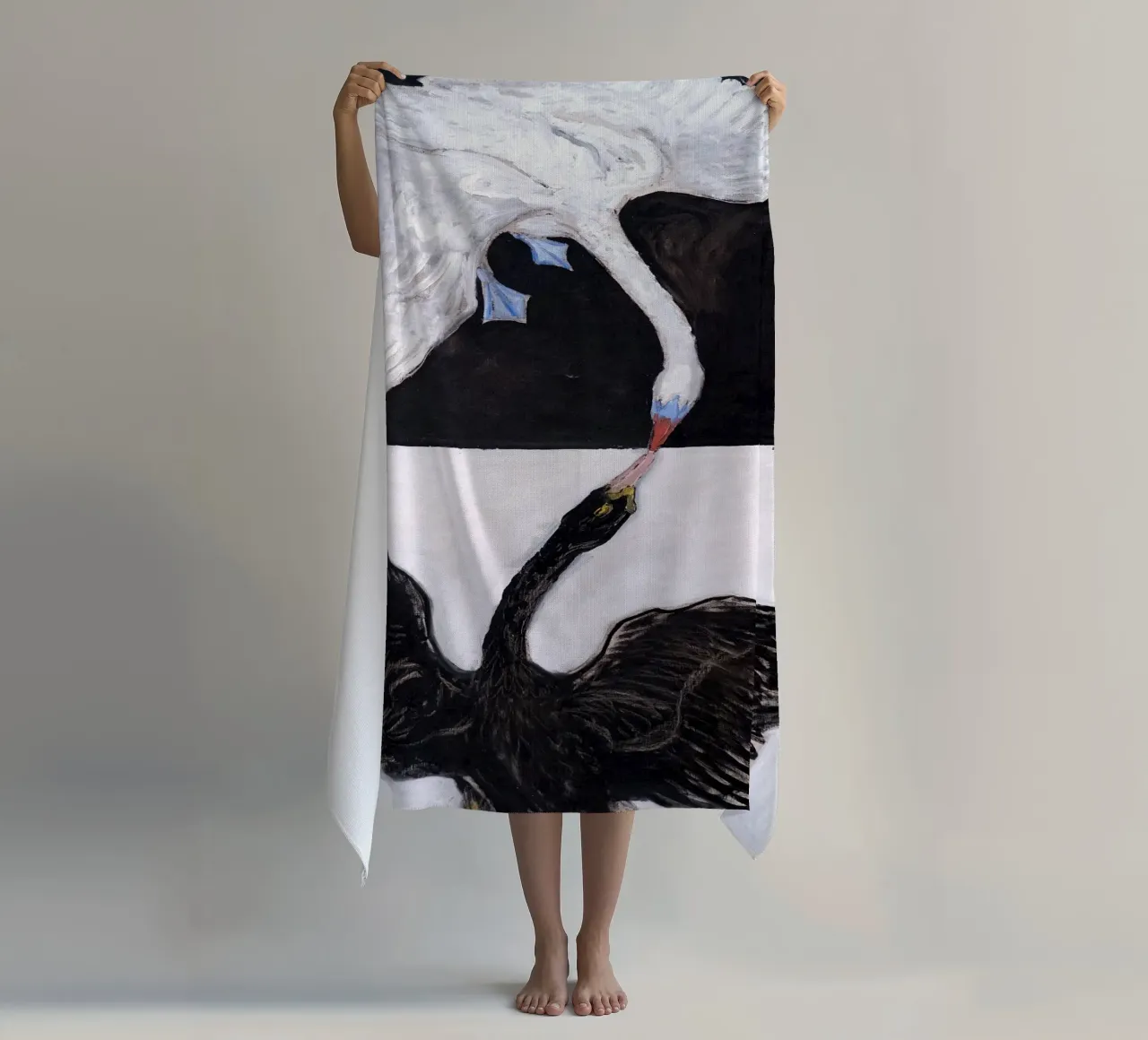 Hilma Af Klint - The Swan No 1 telo mare da apoloprints