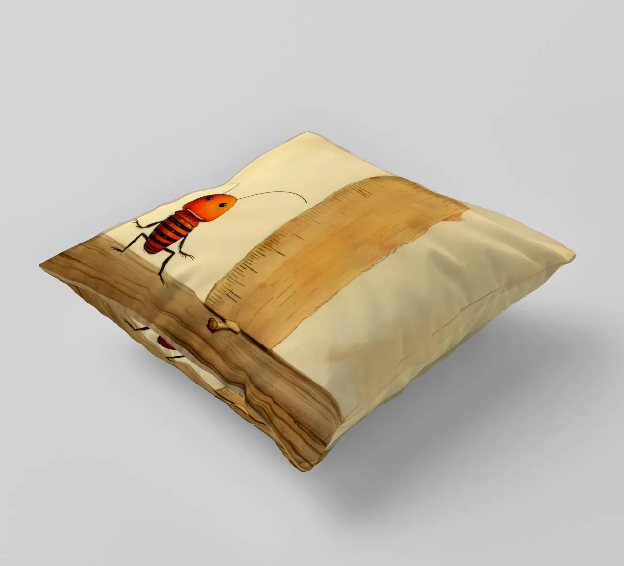 Termite minima 2 cuscino da Minimal Animal Art
