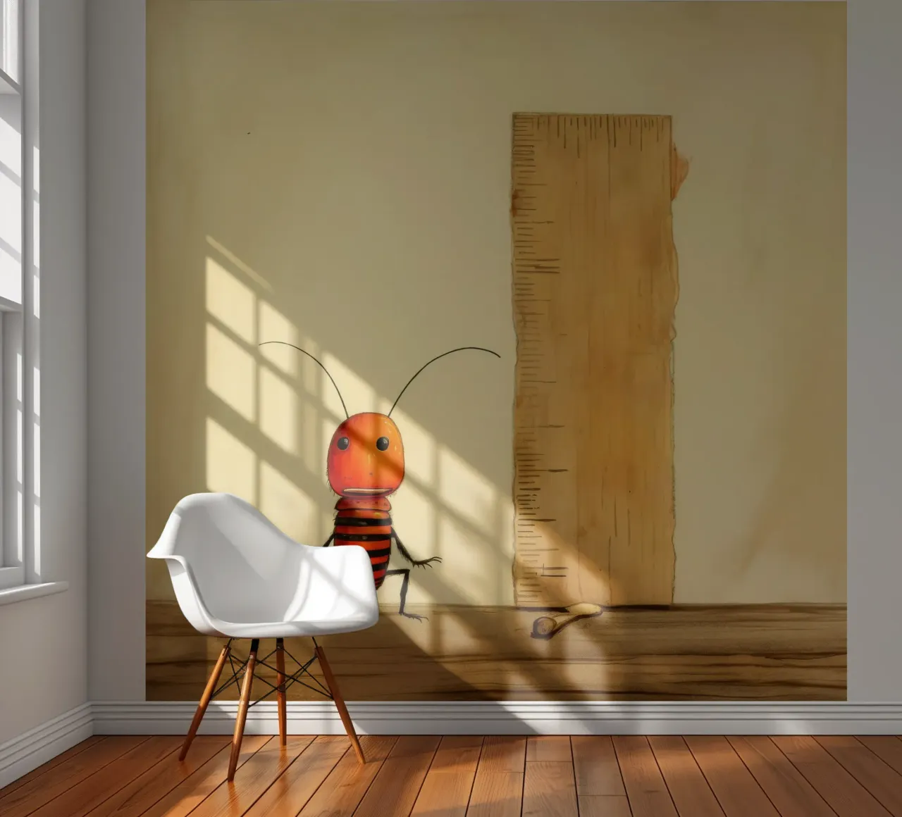 Minimal Termite 2 photo wallpaper by Minimal Animal Art