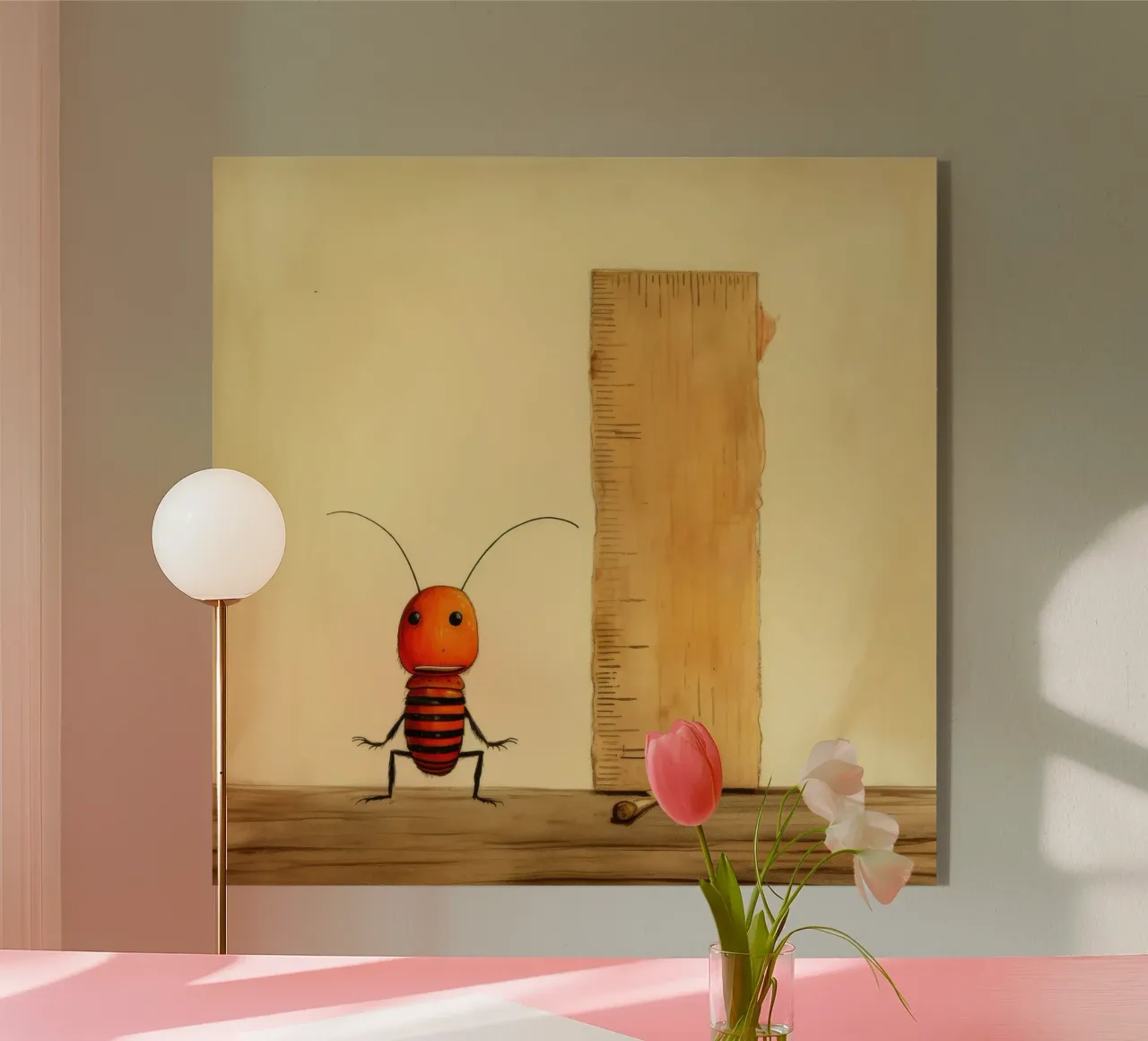 Termite minima 2 plexiglass da Minimal Animal Art